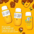 SOL DE JANEIRO Mini 4 Play Moisturizing Shower Cream Gel Body Wash + Brazilian Joia Damage Repairing Shampoo and Conditioner Set