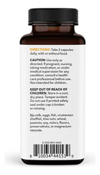 LifeSeasons Rhodiola Root 600mg per 2 Capsules – Adaptogenic Supplement for Natural Energy Mental Clarity Mood Balance Stress Support – 60 Vegan Capsules, Non‑GMO, Gluten‑Free