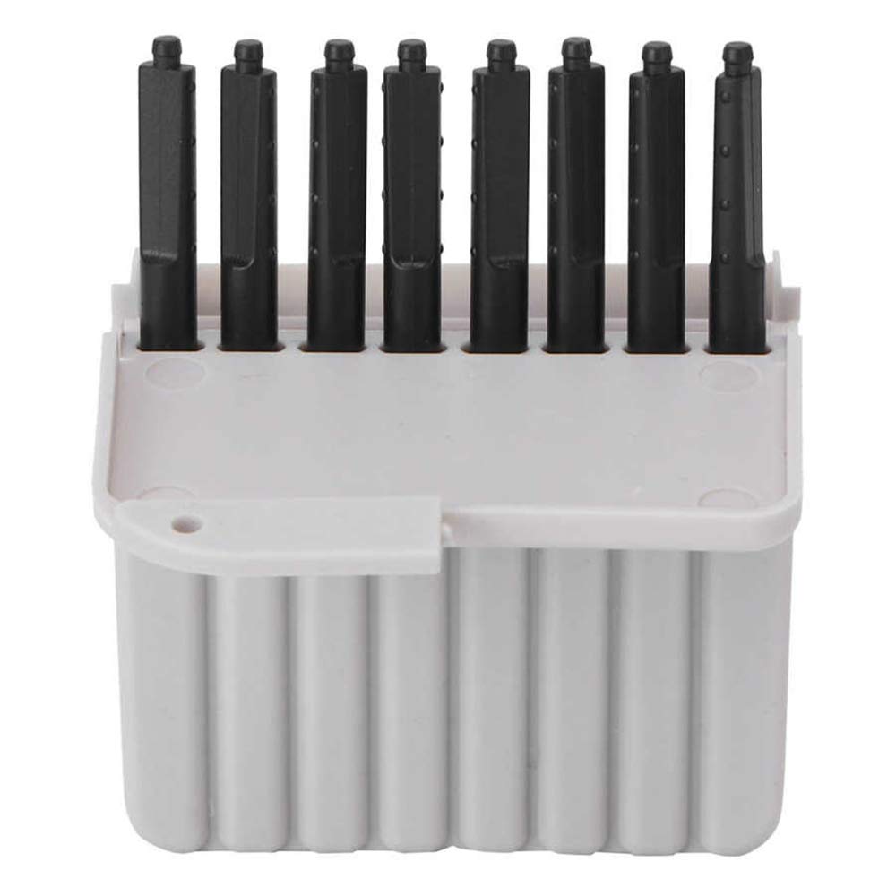 Wax Guards Cerumen Stop Filters for Phonak/Unitron/Widex Hearing Aids Cleaner with Cleaning Brush Kit Tools and Carry Case – 6Packs/48 Pieces