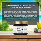Santa Cruz Paleo Beef Tallow for Skin & Zinc Sunscreen, Grass Finished & Grass Fed Beef Tallow Face Moisturizer & Non Nano Zinc Oxide Mineral Based Sun Balm, Moisturizing Natural Formula, 2 oz