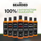 Live Bearded Beard Conditioner, 8 fl oz - Strengthens and Softens Facial Hair - Made in the USA - All-Natural Ingredients with Biotin, Caffeine | Executive Scent - Cedar, Vanilla