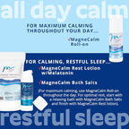 MagneCalm Rest Lotion with Melatonin, Lavender & Chamomile - Mangesium Lotion for Peaceful Rest, 5 Ounce