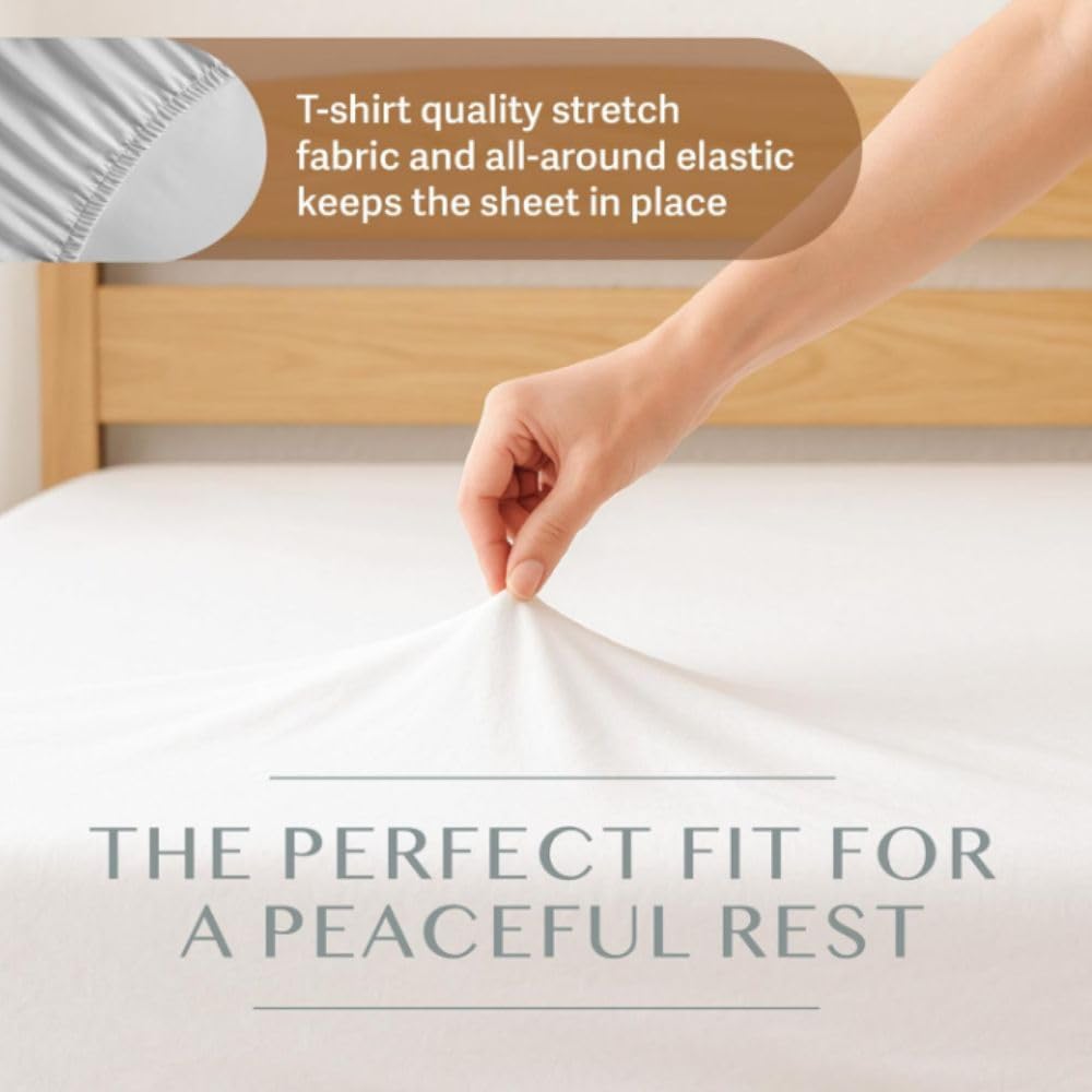 BLISSFORD 36 Pack Fitted Hospital Bed Sheets for Home Use, 36 x 84 x 12