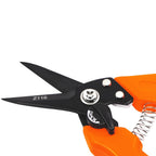 Zenport Z116 Hoof and Floral Trimming Shear with Twin-Blade, 7.5-Inch, for Goat, Sheep, Alpaca and More, Orange