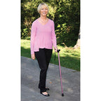 Carex Health Brands FGA52000 Black Soft Grip Derby Cane