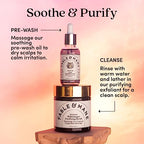 Fable & Mane Amla Soothing Serum with Rosemary Oil Purifies and Balances Irritation. Detox Treatment for Dry, Itchy or Sensitive Scalps (1.8 fl oz / 55ml)