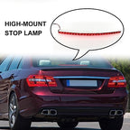OQHAIR 3rd Third Brake Light Car High Mount Rear Brake Light Direct Replacement High Mount Car Tail Light For Benz C350 Note: Not For cars with (Code 840). 2012-2015