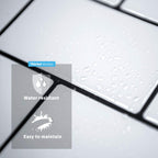 Art3d Peel and Stick Backsplash for Kitchen White Subway (10 Tiles, Thicker Design)