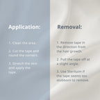 CureTape Gentle Sensitive Kinesiology Tape with Gentle Adhesion | Hypoallergenic Water Resistant K Tape | for Sensitive Skin, Elderly or Children | Gentle to Remove | 1 Roll of 5cm Wide Muscle Tape