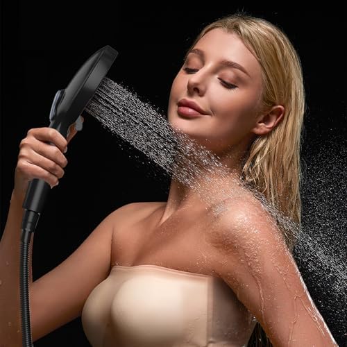 SR SUN RISE Shower Filter for Handheld Shower Head, 2 Pack Replacement Filters for Hard Water Remove Chlorine and Harmful Substances
