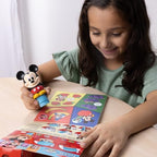 Melissa & Doug Sticker Wow!™ Disney Mickey Mouse Bundle: 24-Page Activity Pad, Stamper, 500 Stickers, Mini Pad, Arts and Crafts Fidget Toy Collectible Character