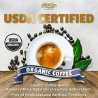 Mt. Whitney Organic French Roast, Dark Roast, Low Acid Coffee (Whole Bean, 2 Lb)