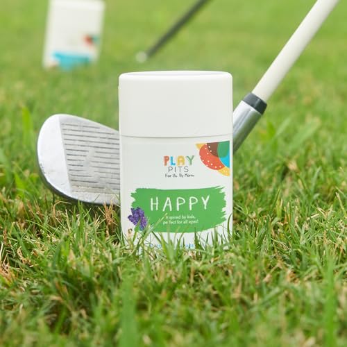 PLAY PITS - Natural Kids Whole Body Deodorant - Safe for Girls & Boys w/Sensitive Skin of All Ages - Clean & Paraben Free – SUGA, SONSHINE, & HAPPY - Infused w/Essential Oils – Variety 3 pack