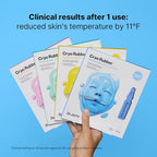 Dr.Jart+ Cryo Rubber Brightening Face Mask with Niacinamide| Korean Skin Care, 1 Pack