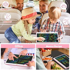 Hockvill LCD Writing Tablet for Kids 16 Inch, Toys for Girls Boys Drawing Pad for 3 4 5 6 7 Year Old Kids Toys, Easter Basket Stuffer for Kids, Toddler Doodle Board Travel Essentials - Pink