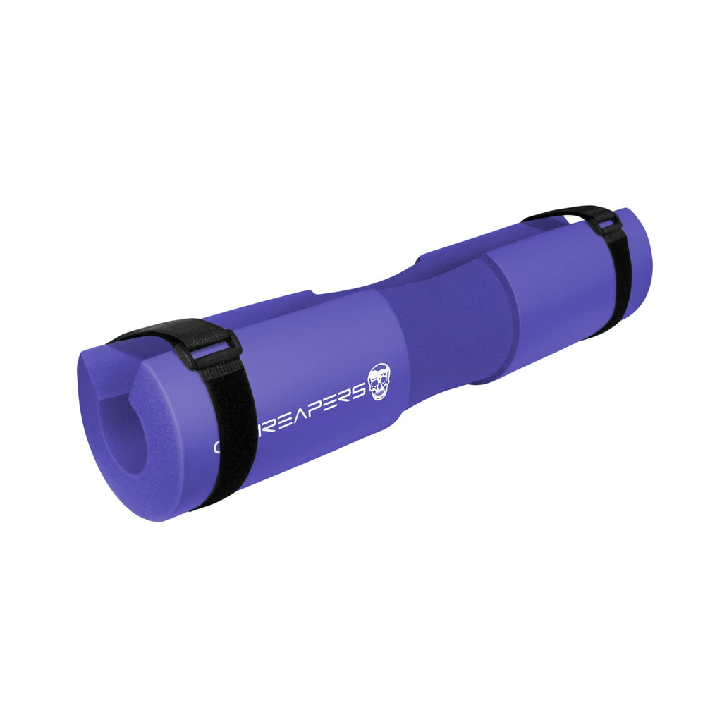 Gymreapers Barbell Squat Pad - Protective Bridge Pad For Hip Thrust, Squats, Lunges - Hip Support, Neck Protection For Bar (Purple)