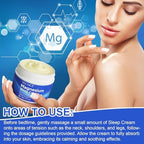 Magnesium Lotion,Pure Magnesium Cream for Better Sleep,Leg & Joint Care,Non-Greasy -Topical Magnesium Chloride-Skin Friendly Ingredients-3.17 OZ