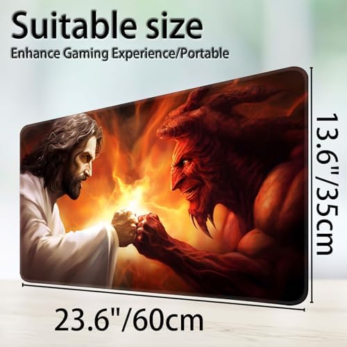 for MTG Game Playmat, for Magic TCG Rubber Play mat,Tabletop Card Playmats with Smooth Surface,Trading Card Inked Game Mat,Battle Game,God Battles