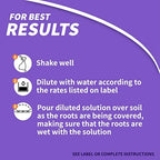 Bonide Garden Rich Root & Grow Root Stimulator & Plant Starter, 16 oz Concentrate 4-10-3 Fertilizer for Transplanting