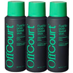 OffCourt - Natural Deodorant Body Spray for Men and Women - Aluminum Free - Whole Body Deodorant for Women and Men - Long-Lasting Coconut Water and Sandalwood Scent, 3.4 Ounce (Pack of 3)