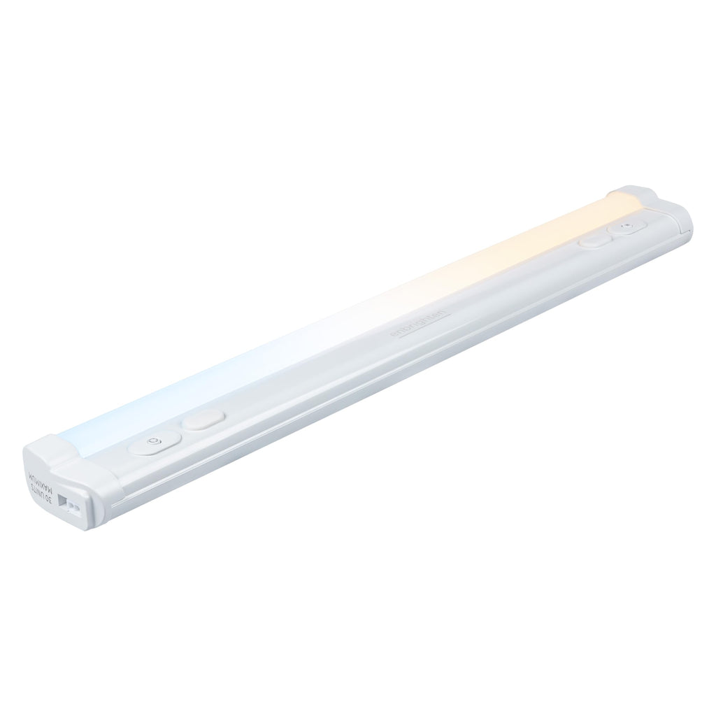 Enbrighten 24 Inch Plug in Under Cabinet Light with 5 Color Temperatures