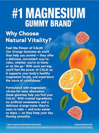 Natural Vitality Calm Magnesium Gummies | 330mg Per Serving | Orange Flavored Supplement | Gluten-Free & Vegan | 240 Count
