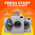 Washing Machine Cleaner by Tide, Washer Machine Cleaner with Oxi for Front and Top Loader Washer Machines, Deep Cleaning Residue & Odor Eliminator, 21 Month Supply