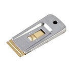 WEUPE Razor Blade Scraper Tools (Set of 2), Window Scraper, Glass Cooktop Scraper & Paint Scraper, Car Decal, Sticker and Glue Remover Razor Holder with 10 Replaceable Single Edge Blades