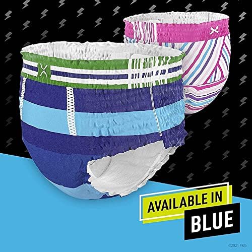 Pampers Ninjamas Nighttime Bedwetting Underwear Girls Size L (64-125 lbs) 11 Count (Packaging & Prints May Vary) (Pack of 2)