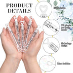 120 Count Wedding Mini Bubble for a Wedding Wands Bulk Heart Bubble Wand for Guests Send Off Party Supplies Valentine Anniversaries Celebration (Love Always)