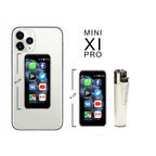 iLight Mini Smartphone 11 Pro Max The World's Smallest 11Pro Android Mobile Phone Super Small Micro 2.5'' Touch Screen Global Unlocked Great for Kids 2GB RAM / 16GB ROM Tiny Look Alike, White