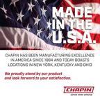 Chapin 20002 Made in USA 2 -Gallon Lawn and Garden Pump Pressured Sprayer, for Spraying Plants, Garden Watering, Lawns, Weeds and Pests, Translucent White