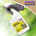 Bonide Hot Pepper Wax Animal Repellent, 32 oz Ready-to-Use Spray for Deer, Squirrels, Rabbits in Lawn & Garden