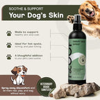 Hypochlorous Acid Spray for Dogs - Hot Spot Treatment & Allergy Relief - Dog Skin Anti Itching & Paw Licking Remedy - Wound Cleanser Spray (8.5 FL OZ) (Pack of 1)