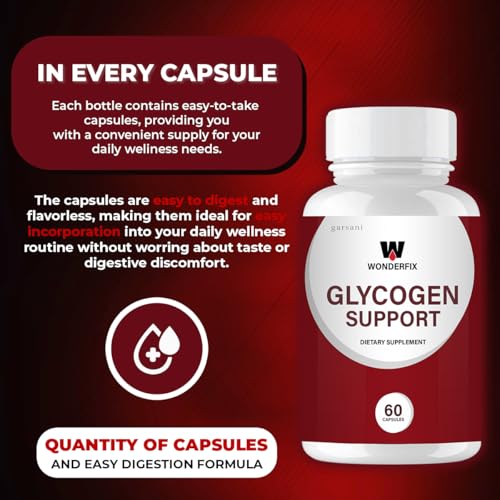 Garsani Wonderfix Glycogen - Wonderfix Glycogen Capsules (2 Pack, 120 Capsules)