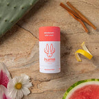Hume Supernatural Aluminum Free Deodorant for Women & Men - Probiotic, Plant-Based, Baking Soda Free, Aloe, & Cactus Flower, Anti Sweat, Stain & Odor – Desert Bloom, Amber Woods, Wild Coral