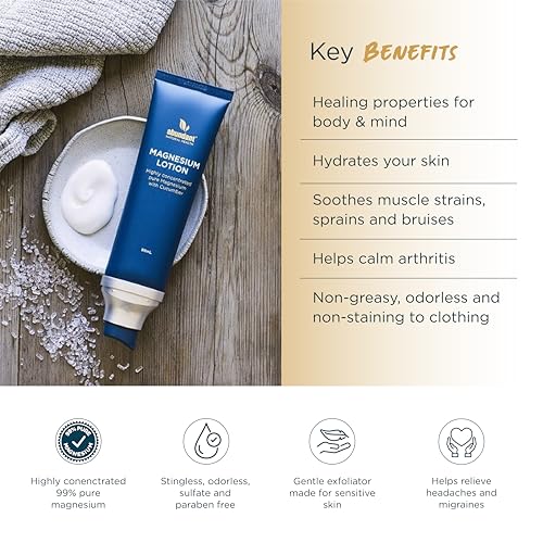 MAG I.C. Magnesium Lotion Infused with Cucumber for Fast Relief, Soothes and Relaxes Muscles, Effective and Quick Absorption, Fragrance-Free, 90mL