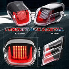 motorcycle tail light Motorcycle stop Rear Indicator Light Smoked Taillight For Harley Softail Dyna Sportster Rear Tail Light