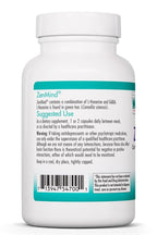 Nutricology ZenMind - 550 mg GABA & 200 mg L-Theanine - Calmness & Relaxation Support Day or Night - Non-Drowsy Formula - Vegetarian Capsules - 60 Servings - 120 Capsules