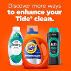 Tide Hygienic Clean Heavy 10x Duty Liquid Laundry Detergent, HE Compatible, Original Scent, 105 fl oz, 74 loads