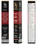 Make It Pop Sungloss - Revolutionary Sun Protection and Gloss in One - SPF 50 (Red Wine)