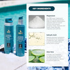 Ocean Soothe Lotion with Natural Magnesium Salts and 1.8% Salicylic Acid for Relief and Control of Mild Psoriasis Symptoms, Hydrate and Soothe Skin, Fragrance-Free, 120mL