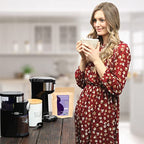 Mommee Coffee - Full Caf | Low Acid, Organic, Fair Trade, Water Processed | Ground, 22oz.