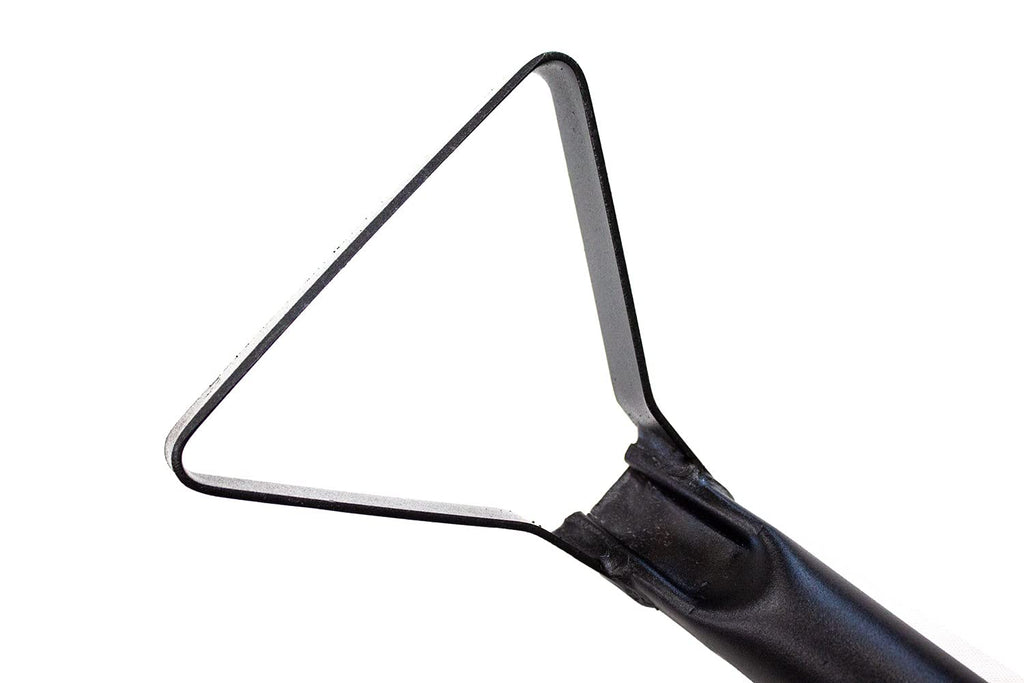 BULLY TOOLS 12-Gauge Loop Hoe w/Fiberglass Handle - Heavy-Duty Garden Hoe Tool for Weeding, Gardening, & Landscaping - Durable Tool for Everyday Garden Soil and Lawn Preparation - Made in The USA