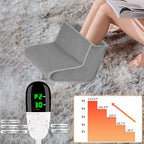New Red Light Therapy for Feet, Dual Wavelength 160 LEDs for Foot Pain Relief, Adjustable Power and Time Controller.
