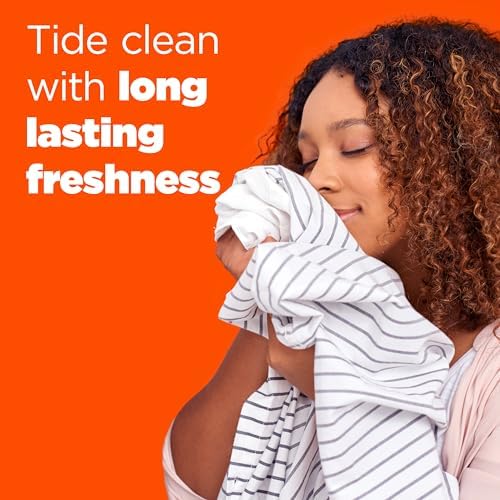 Tide Plus Febreze Freshness, HE Turbo Clean Liquid Laundry Detergent, Botanical Rain Scent, 132 fl oz, 94 loads