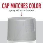 Rust-Oleum 7277830-6PK Stops Rust Metallic Spray Paint, 11 oz, Matte Nickel, 6 Pack