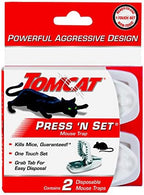 Tomcat Press 'N Set Mouse Trap, 2 Traps/Pack (7-Pack)