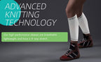 15-20mmHg Grey Calf Compression Sleeve Men and Women Wide Calf Sleeve Brace Compression Socks for Leg Support, Shin Splint,Pain Relief