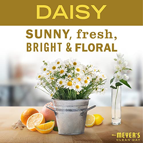 MRS. MEYER'S CLEAN DAY Liquid Hand Soap, Daisy Scent, 12.5 Ounce Bottle (Pack of 3)